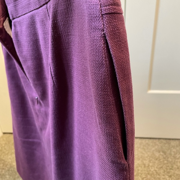 PURPLE - Size 14 asymmetrical mini skirt from ANTHROPOLOGY - Picture 6 of 6
